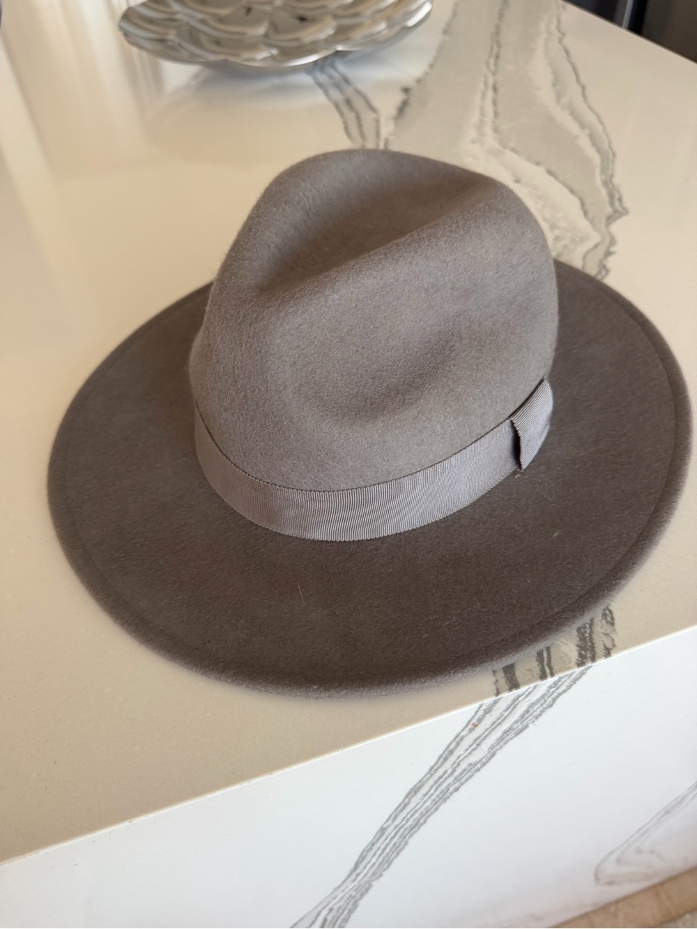 H&M Taupe Men’s Felt Hat - Taupe